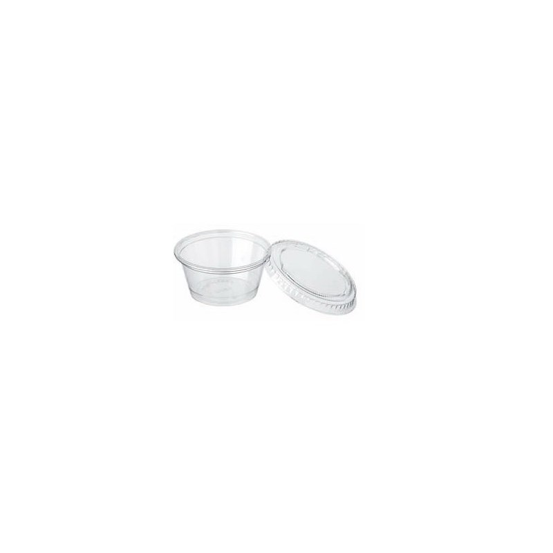 Couvercle pour cup rond UR2 - 250 pcs
